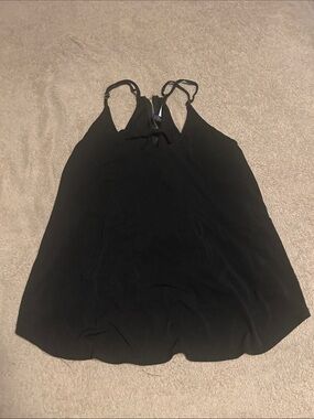 Daytrip Black V-Neck Spaghetti Strap Camisole